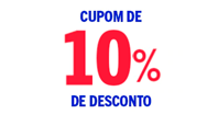 10% OFF nas Casas Bahia